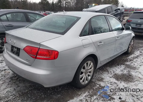 2010 Audi A4 2.0T Premium from USA, damaged, VIN WAUFFAFL5AN010265